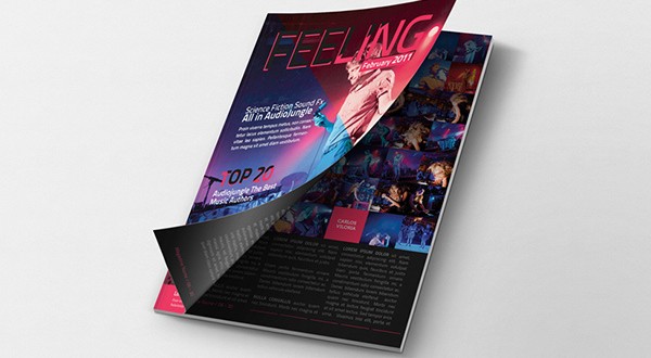 Download 50 Free Psd Magazine Book Cover Brochure Mockups Designs Rock