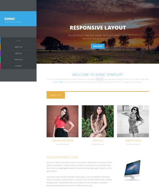 Sonic-Free-Responsive-HTML5-template