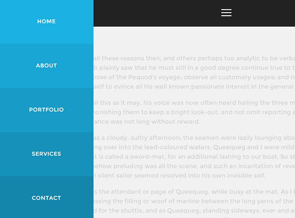 Animated-Slideout-JQuery-Navigation