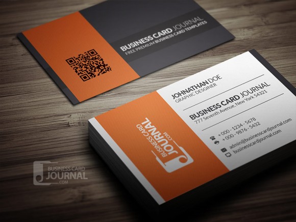 Contrasting-Modern-business-card-template