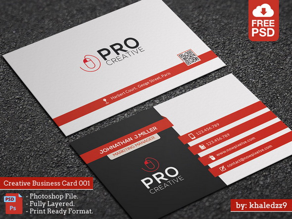 Creative-Business-Card-PSD-business-card-template