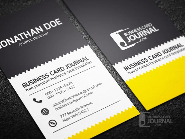 creative-zigzag-design-PSD-business-card-template