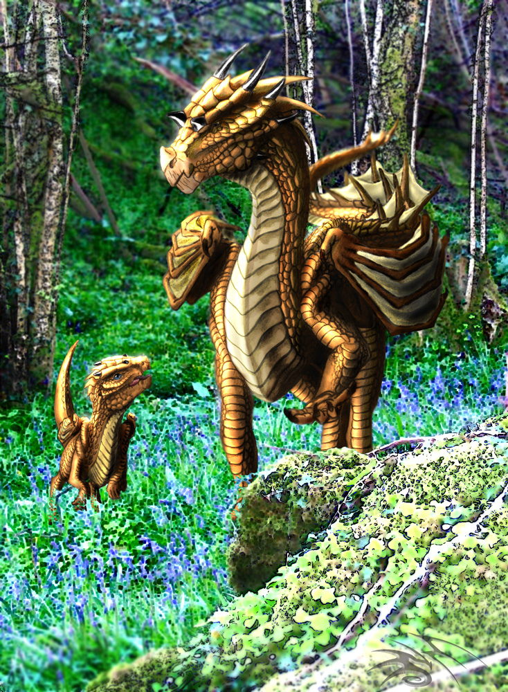 beautiful dragons