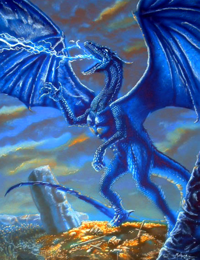 blue dragon images