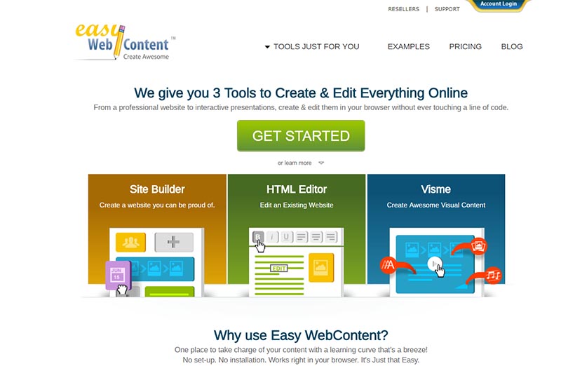 easywebcontent web builder