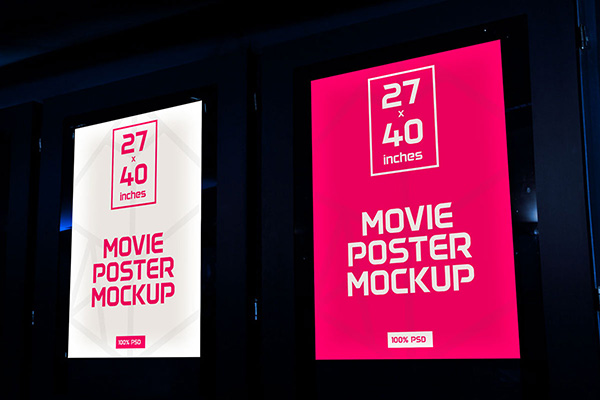 Films Poster Mockup