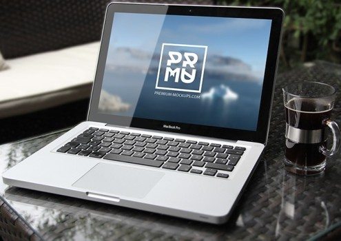 PSD Mabook Mockup Download
