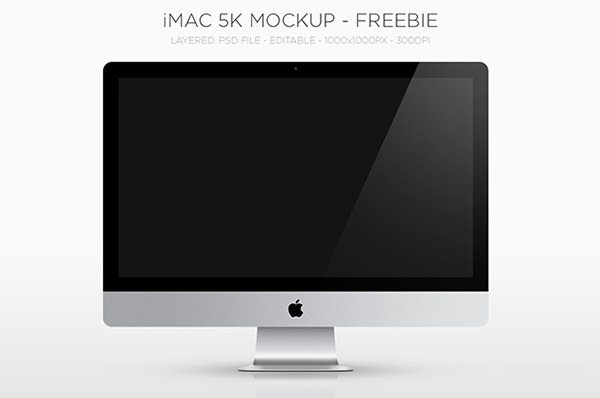 imac 5k iMac Mockup download