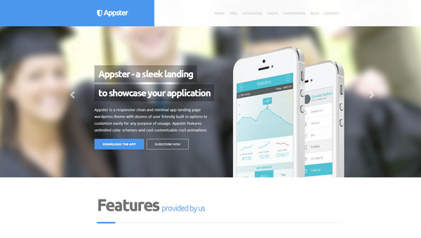 appster Responsive Flat Design Theme