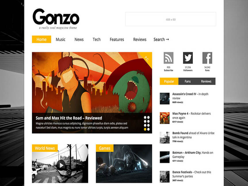 gonzo Best Review WordPress