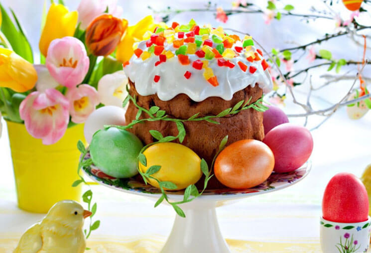 Cake Beautiful & Cute Easter Wallpaper