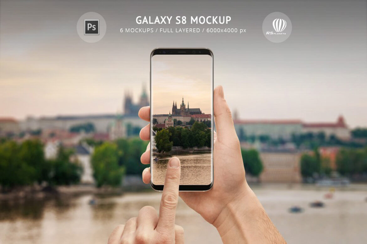 Samsung Galaxy Mockup Template