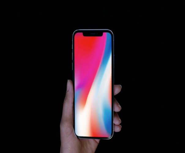 Wallpaper Official iPhone X Mockup Template