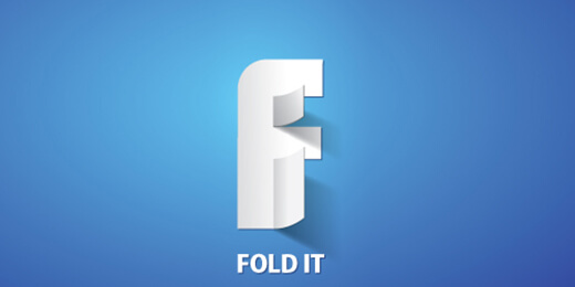 Fold Gradient Logo