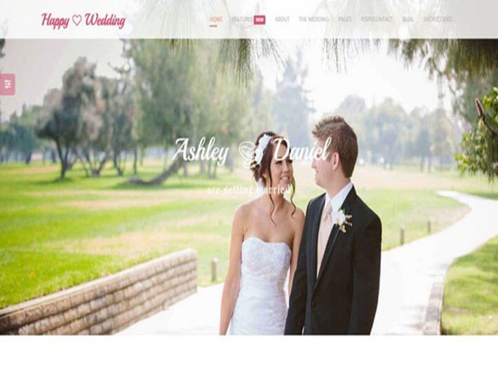 Happy HTML Wedding