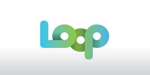 Loop Gradient Logo