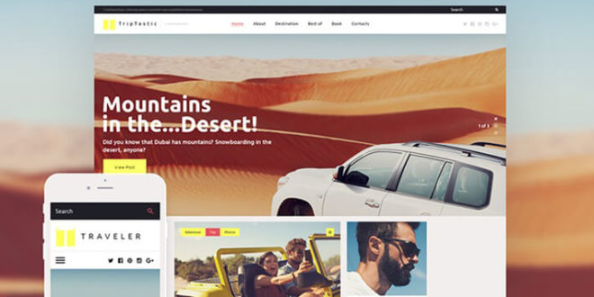 Travel and Outdoors WordPress Themes