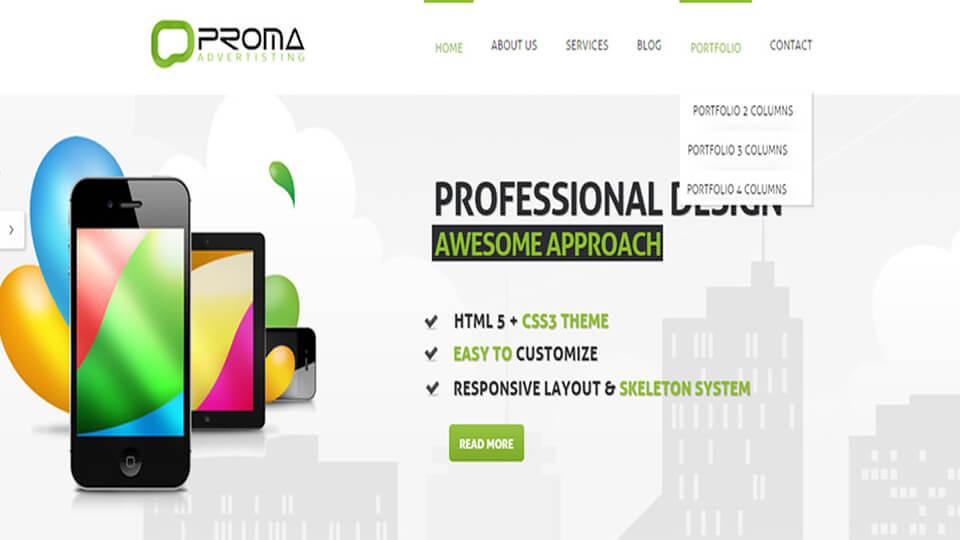 Proma Responsive Drupal Template