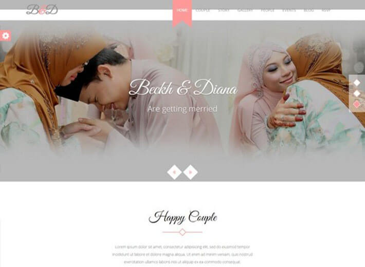 Wedding Best HTML