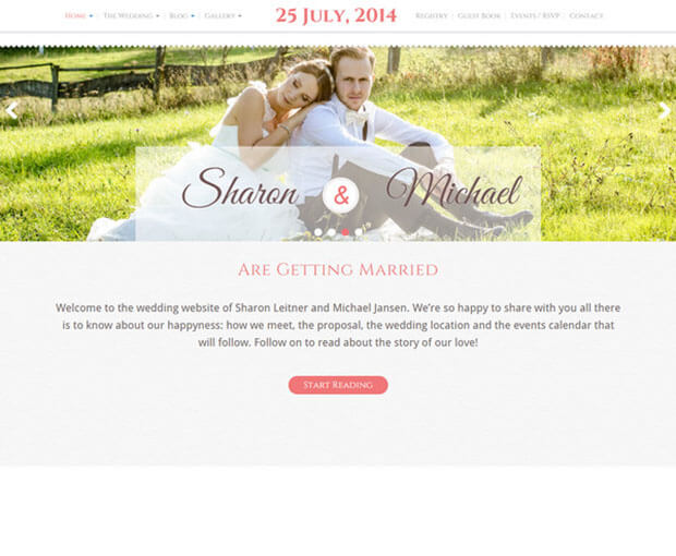 bliss HTML Wedding